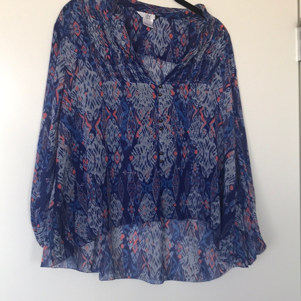 Multi color blouse from Dolce Vita